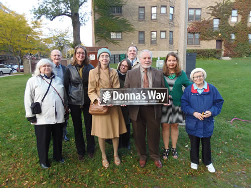 Donna Sign Ceremony